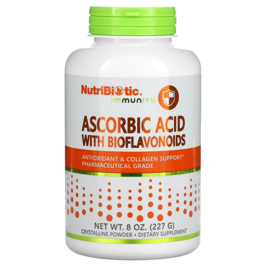 NutriBiotic, Immunity, Ascorbic Acid with Bioflavonoids, Crystalline