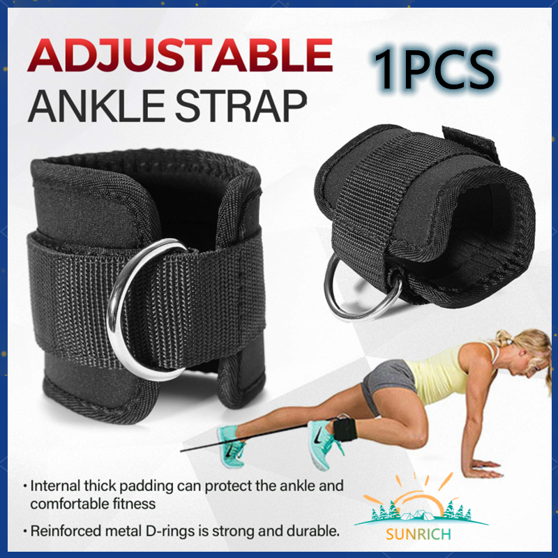 Unisex Adjustable Ankle Buckle for Gym Home Exercise Workout Fitness ...