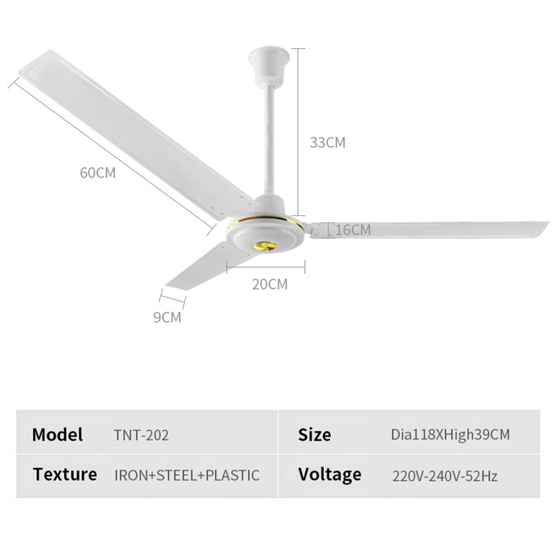 Ceiling Fan Big Size Heavy Duty Large Electric Fan Wall Fan Ceiling Fan