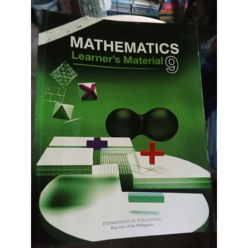 Mathematics Learners Material 9 Shopee Philippines