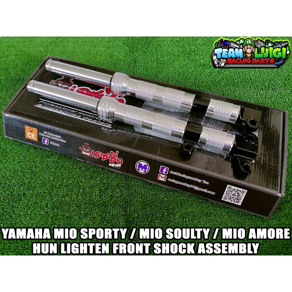 RACING MONKEY LIGHTEN FRONT SHOCK ASSEMBLY FOR YAMAHA MIO SPORTY / MIO ...