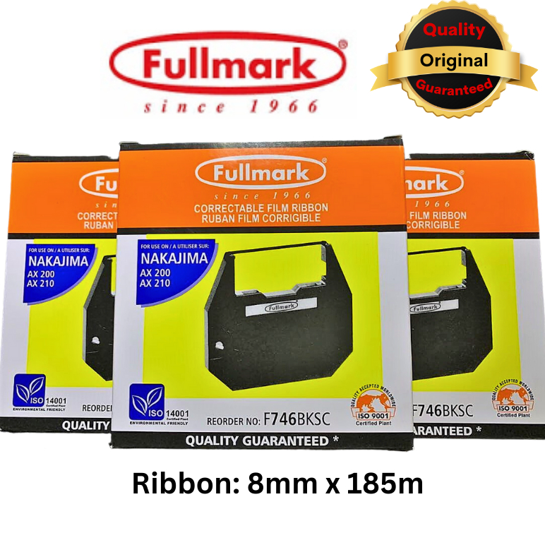 (Positivity) Fullmark Typewriter Ribbon Nakajima AX 200 / AX210 ...