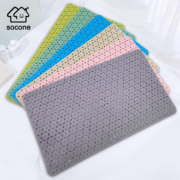 Socone Makapal Bathroom Mat Shower Room AntiSlip Mat Toilet Kitchen