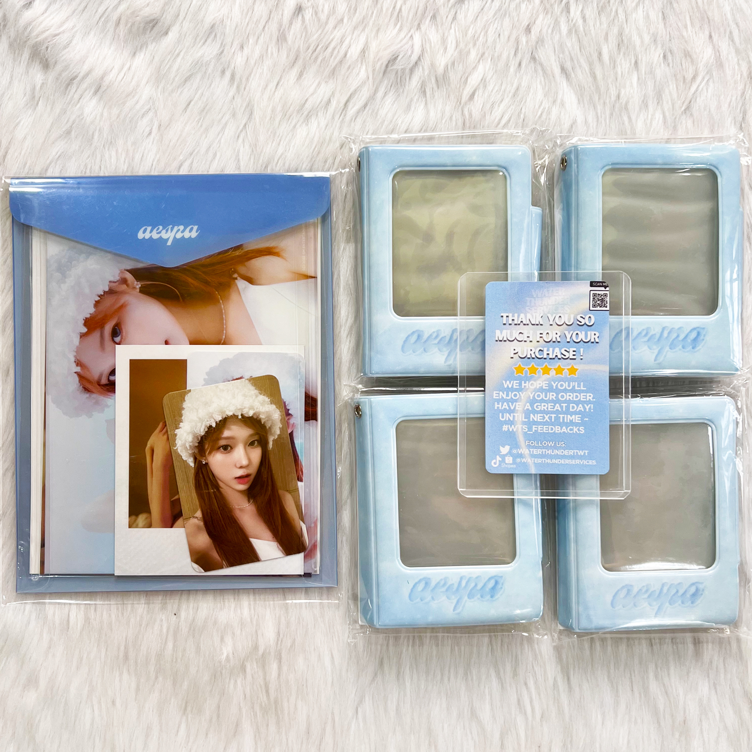 aespa 2023 Season's Greeting Photo Pack & Photo Card Collection Book ...