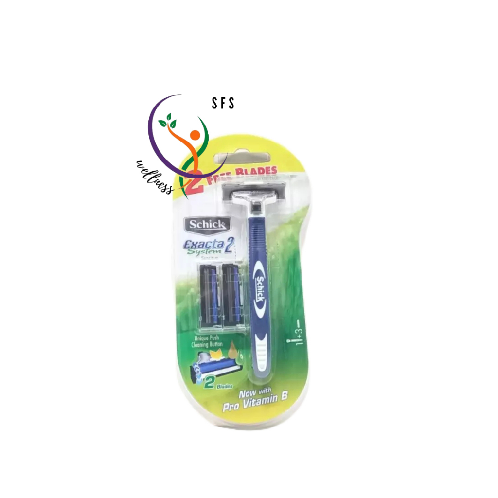 Schick ® Exacta 2 System Razor (Sensitive) | Shopee Philippines