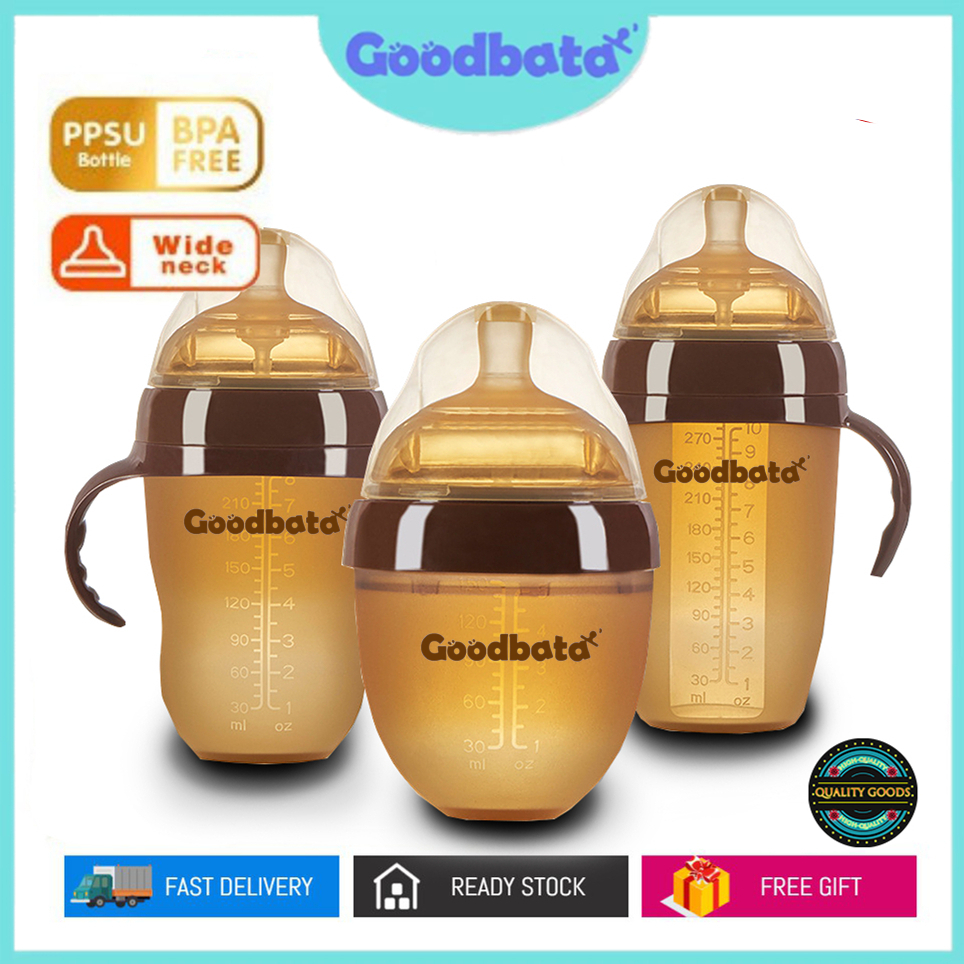 Goodbata Baby Feeding Bottle Soft Nano Silicone BPA free Milk Bottle