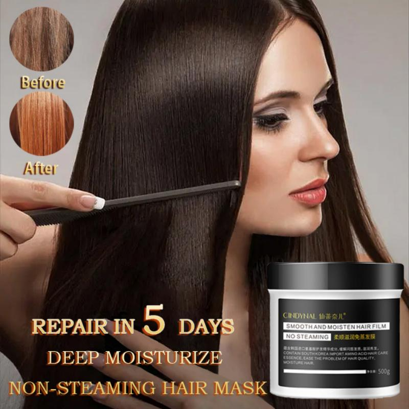 Authentic Cindynal Smooth and Moisten hair film no steaming cindynal ...
