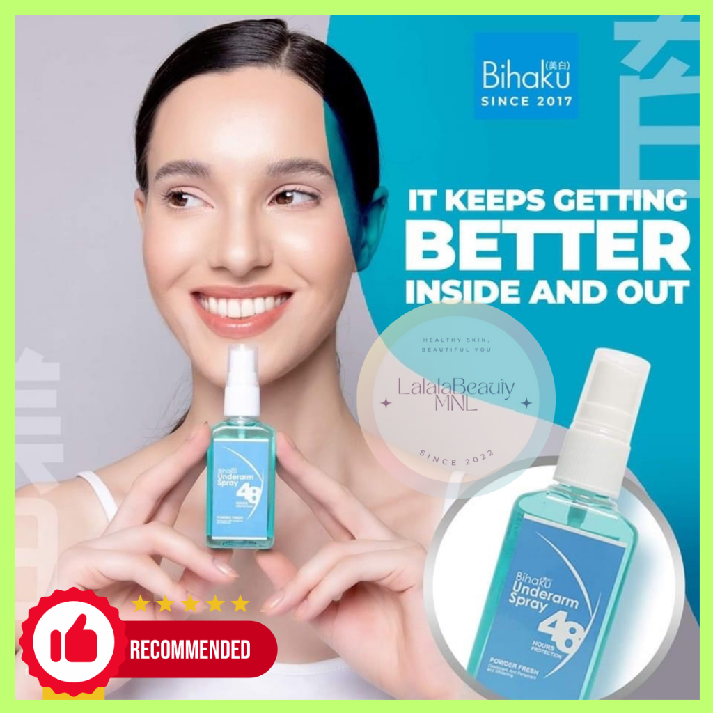 Original Bihaku Underarm Deo Spray 60ml Bestseller AntiPerspirant