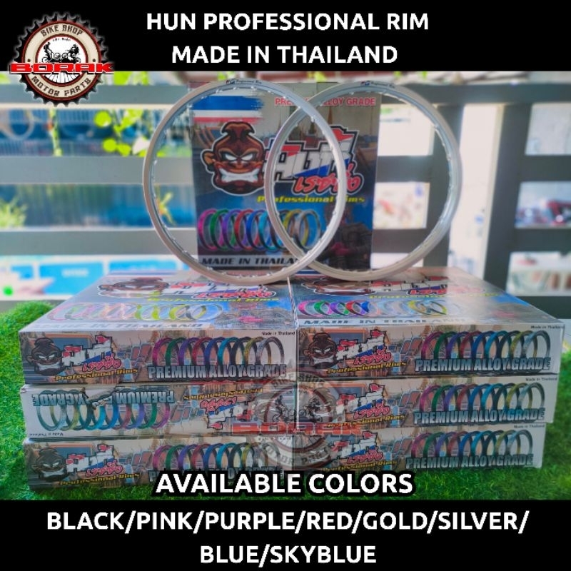 HUN Rim Set 1.2 & 1.4 by 17 Product of Thailand Racing Monkey Rim ...