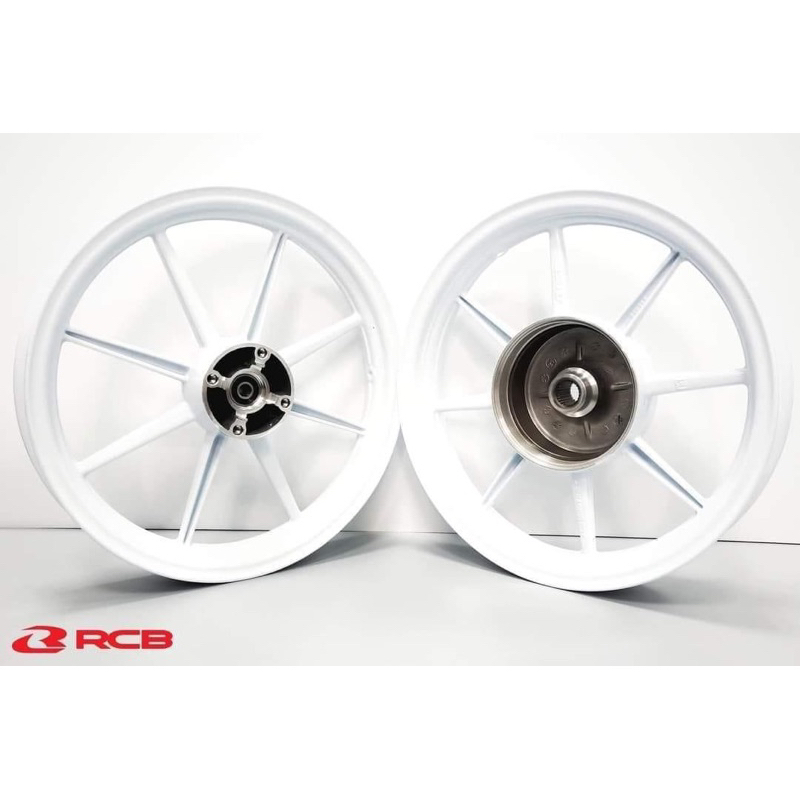 RACING BOY MAGS HONDA CLICK WHITE (8 SPOKES) | Shopee Philippines