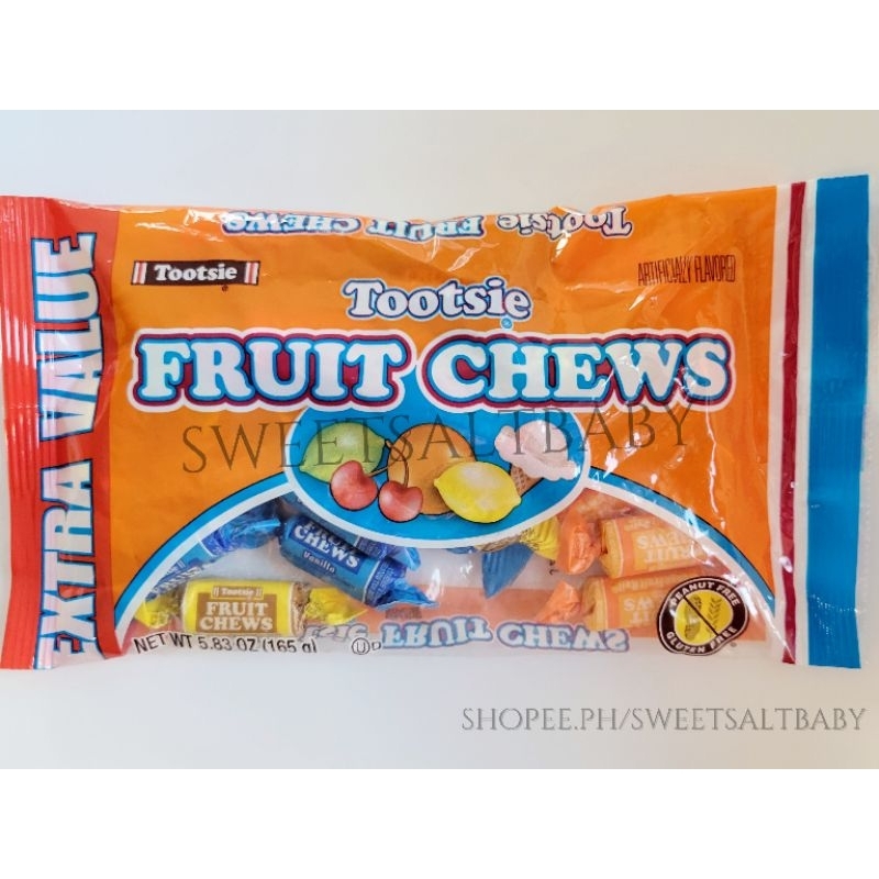 Tootsie Fruit Chews (165g) Shopee Philippines