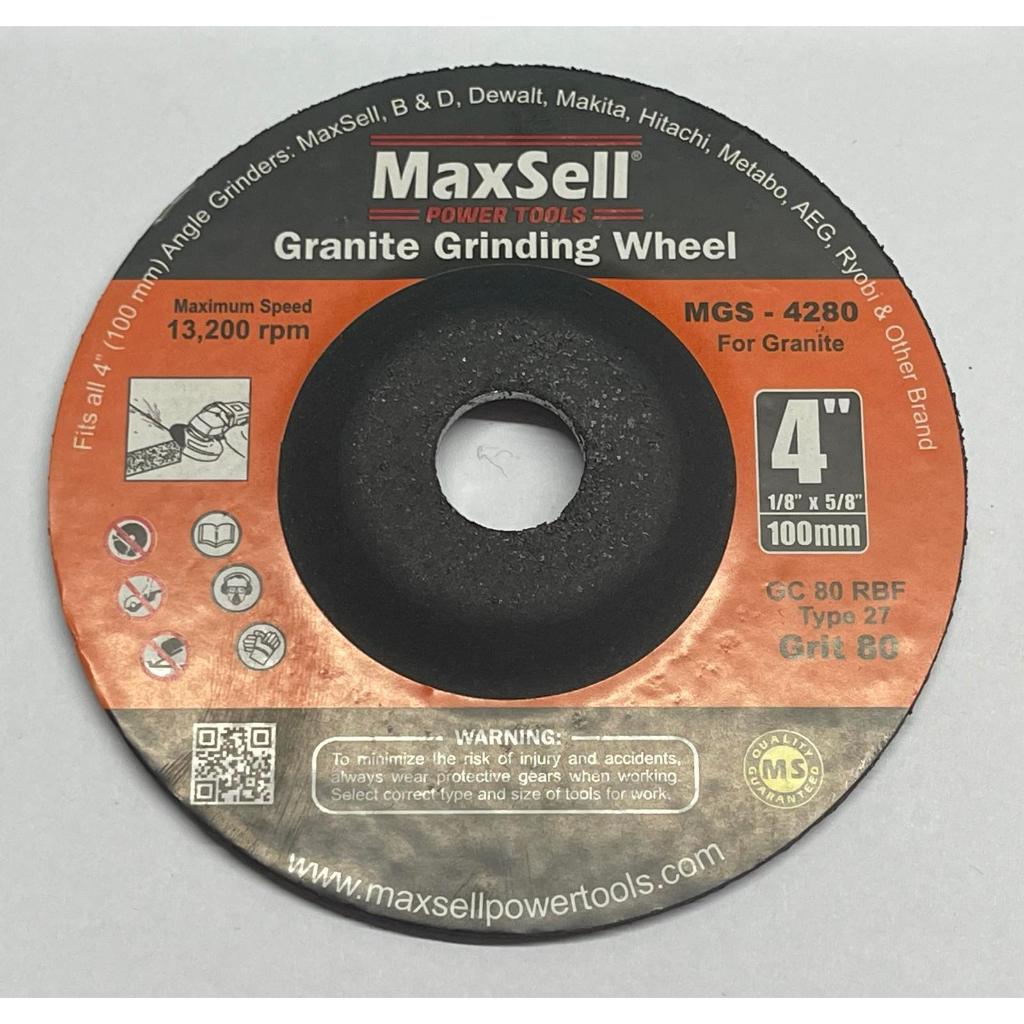 MGS4280 MaxSell Granite Grinding Wheel Shopee Philippines