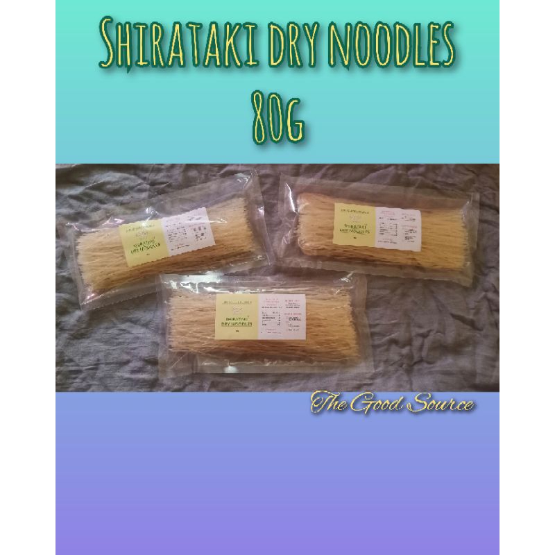 Shirataki Dry Noodles 80g Shopee Philippines