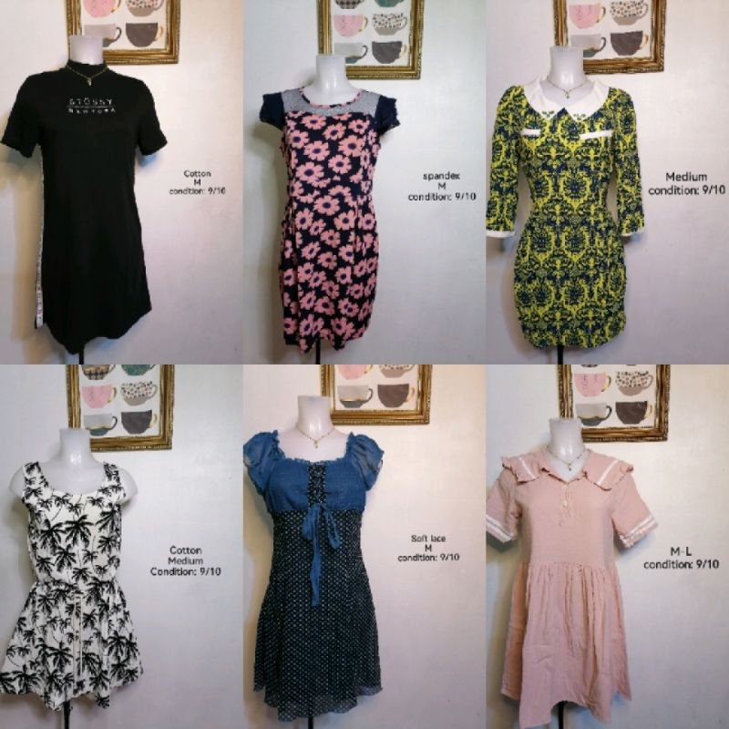 Ukay dress LINK (washed, ironed ans sanitized) | Shopee Philippines