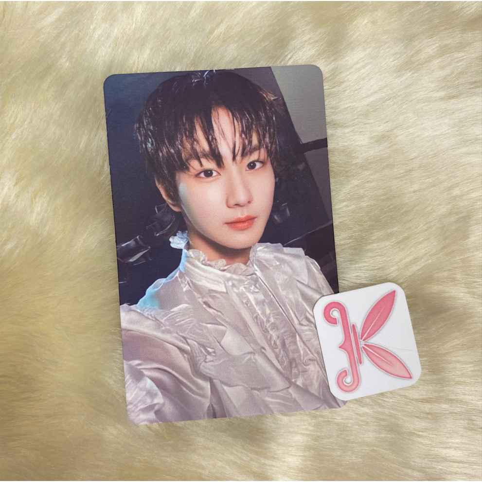 Enhypen Dark Blood Half Jungwon Unofficial Fanmade Photocard 