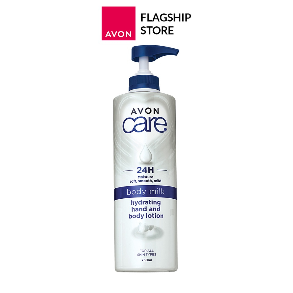 Avon Care Hydrating Body Milk Hand & Body Lotion (750ml) Shopee