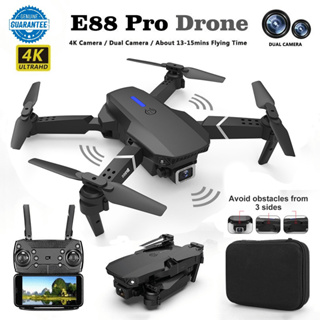 2022 Latest Waterproof Professional RC Drone with 4K Camera Rotation,Drone  with Dual Camera for Kids And Adults, E88 Pro RC Drone 4K Camera Rotation