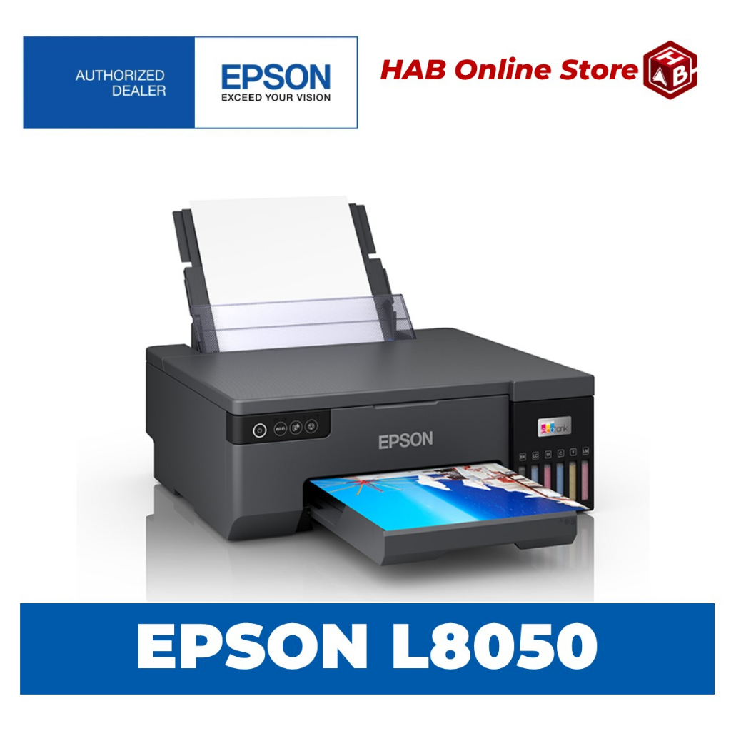 Epson L8050 Wi Fi Photo Ink Tank 6 Colors Printer Epson L805 Successor Shopee Philippines 0504