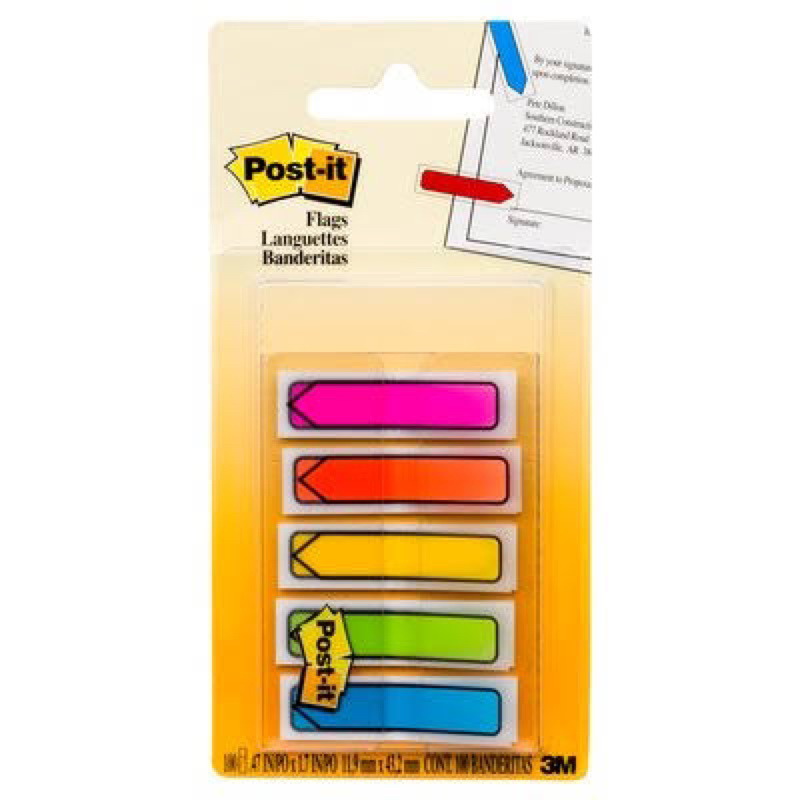 Postit Arrow Flags Languettes Banderitas 100pcs Shopee Philippines