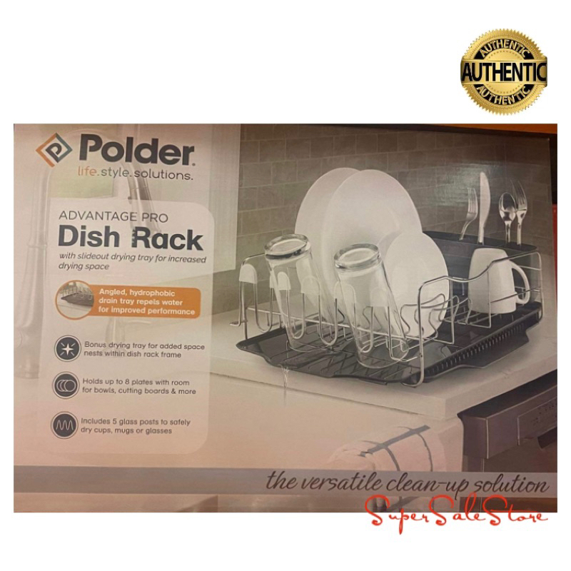 Polder Dish Rack & Tray | Shopee Philippines