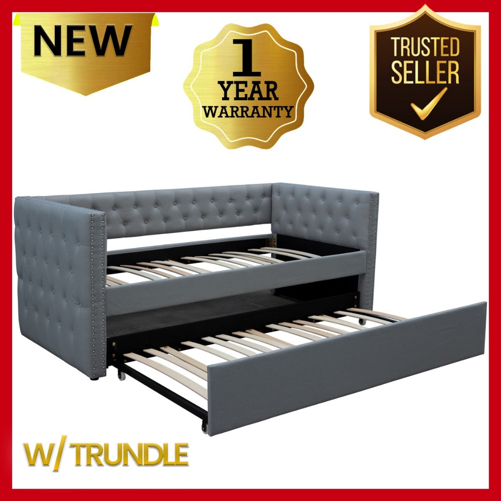 Flera / Dagbadd Daybed w/ Trundle Mattress not included Shopee