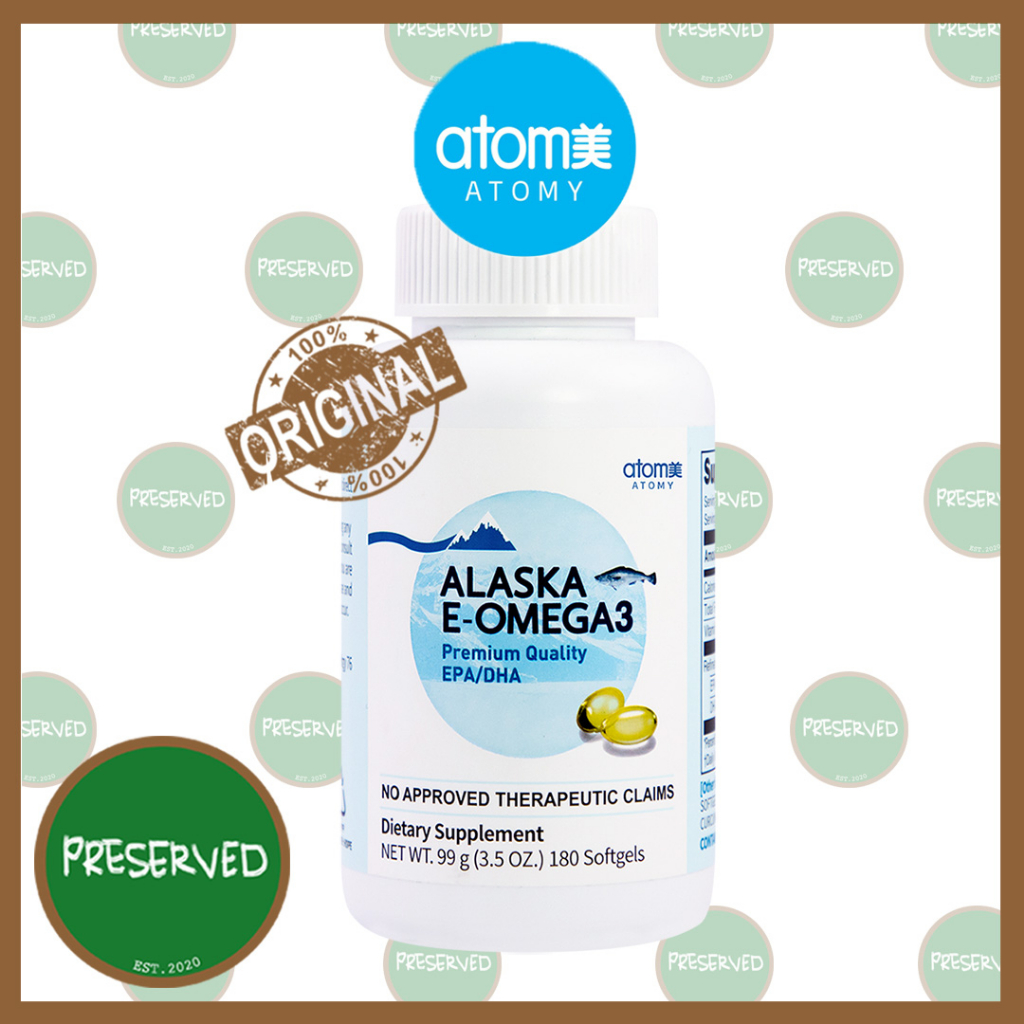 Atomy Alaska EOmega 3 (180 Softgels) Shopee Philippines