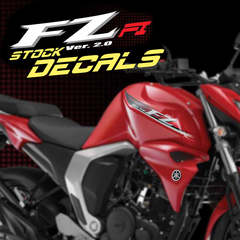 YAMAHA FZ Version 2 Stock Graphics Kit Replacement - by Decal Authority ...