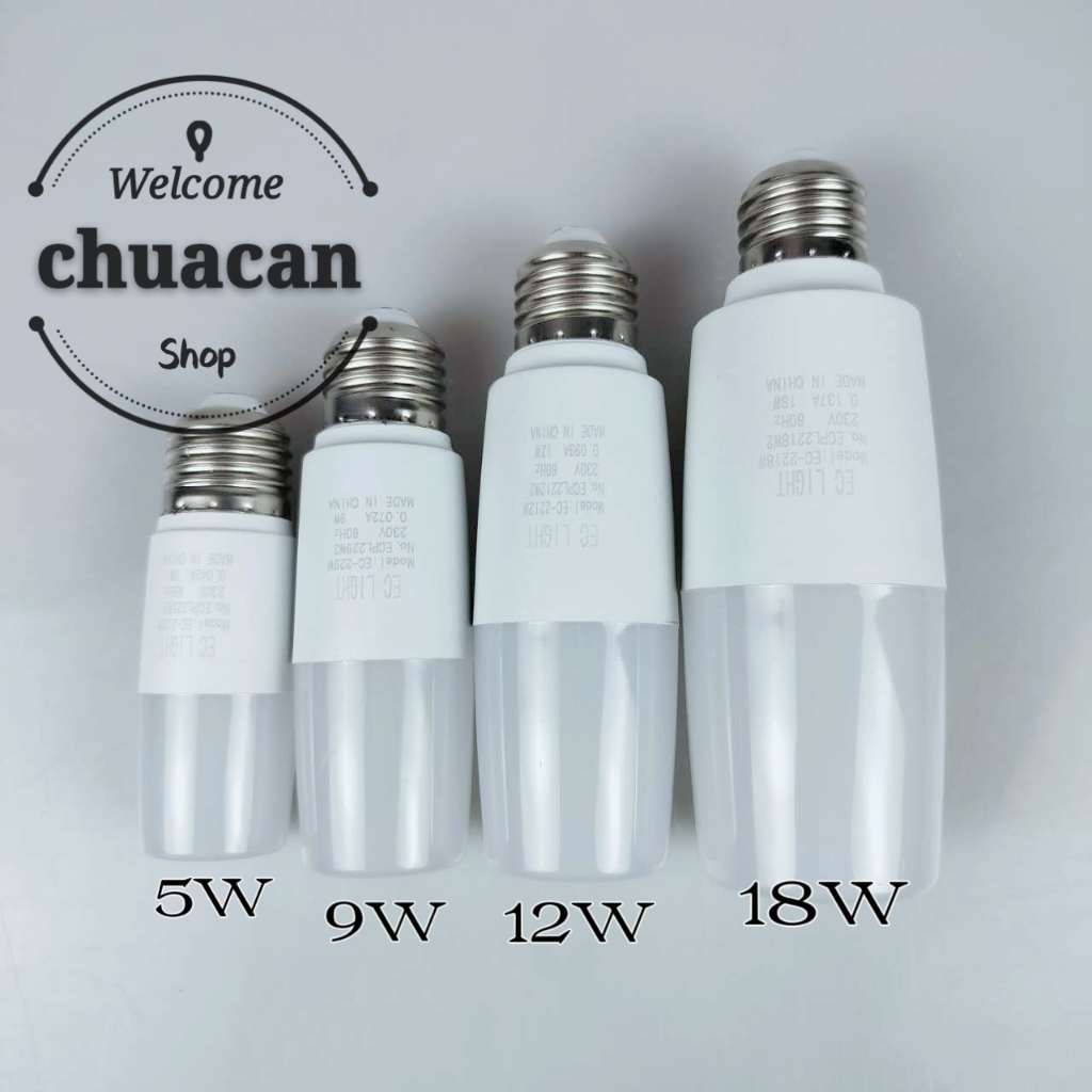 Chuacan LED EC LIGHT BULB 5W,9W,12W,18W | Shopee Philippines