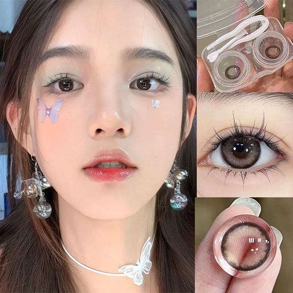 korean contact lens crazy lens blue green colored contact soflens men contact lense with