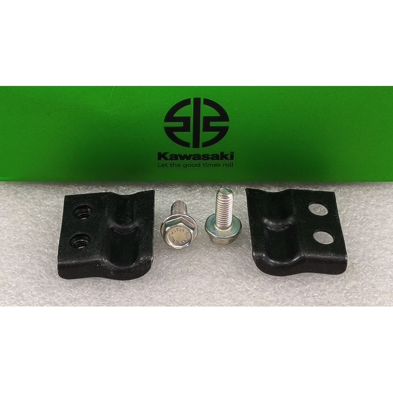 Clamp Brake Hose Set KLX150,KMX125,KX65(located at left fork)Genuine Shopee Philippines