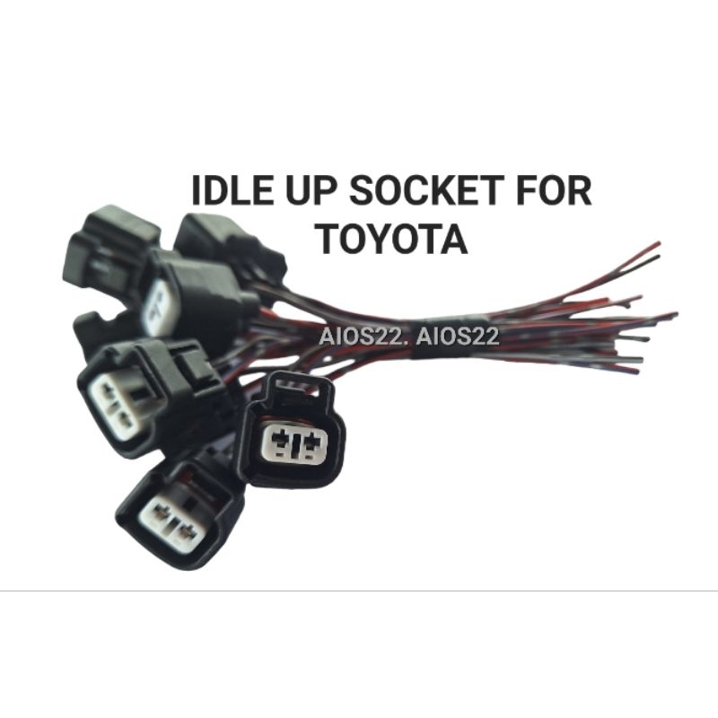 IDLE UP SOCKET FOR TOYOTA 2PIN HEAVY DUTY [1pc] Shopee Philippines
