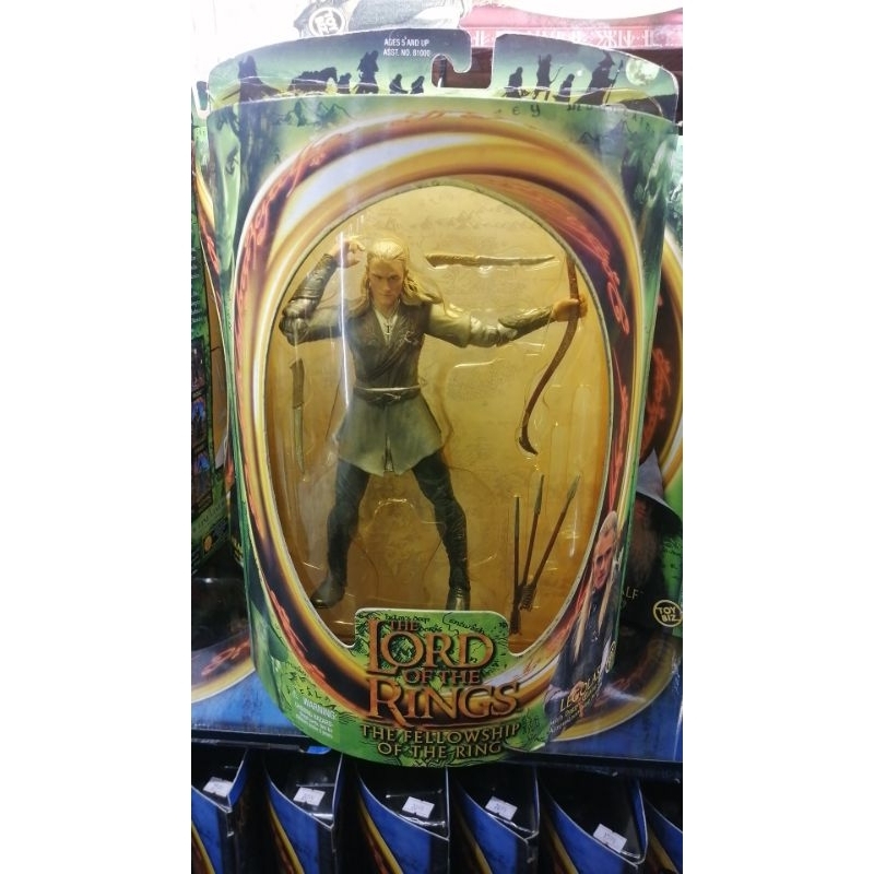Toy Biz Lord of The Rings FOTR Ring Pack Misc Legolas | Shopee Philippines