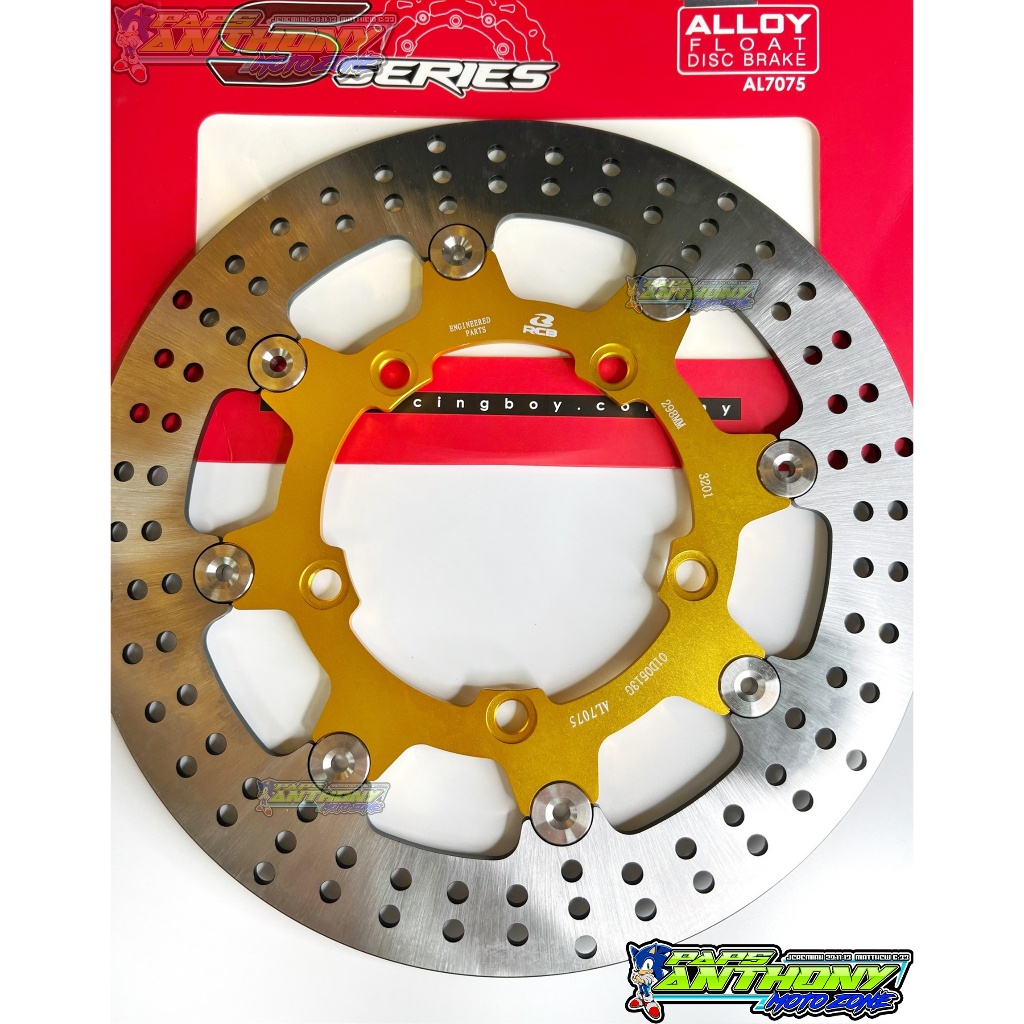 Rcb S2 Series Alloy Floating Brake Disc For Sniper150 Sniper155 Shopee Philippines