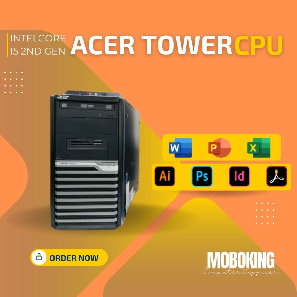 Computer Desktop Intel Core i5 2nd generation 240GB 512GB SSD 4GB