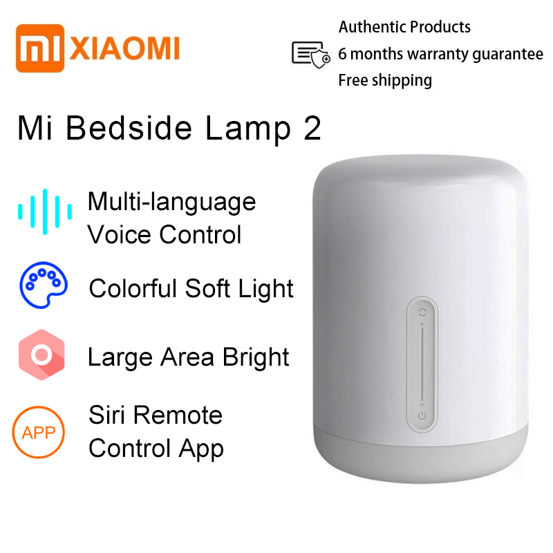 Xiaomi Mijia Mi Bedside Lamp 2 Smart Led Table Night Bluetooth Wifi ...
