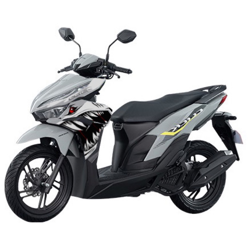 HONDA CLICK 125 i V3 SHARK DECALS | Shopee Philippines