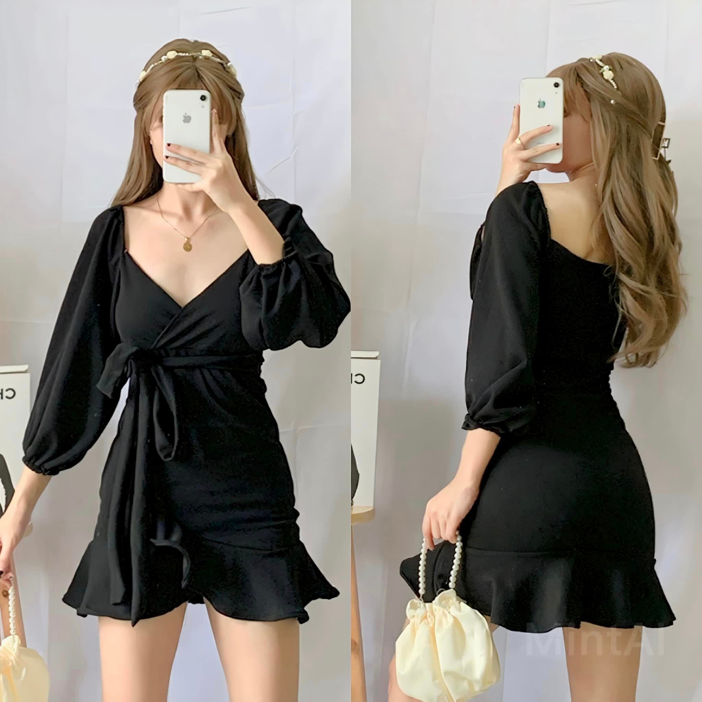 DBS SHANIRE Dress Stretchable Crepe Fabric FREE SIZE FITS Small to ...