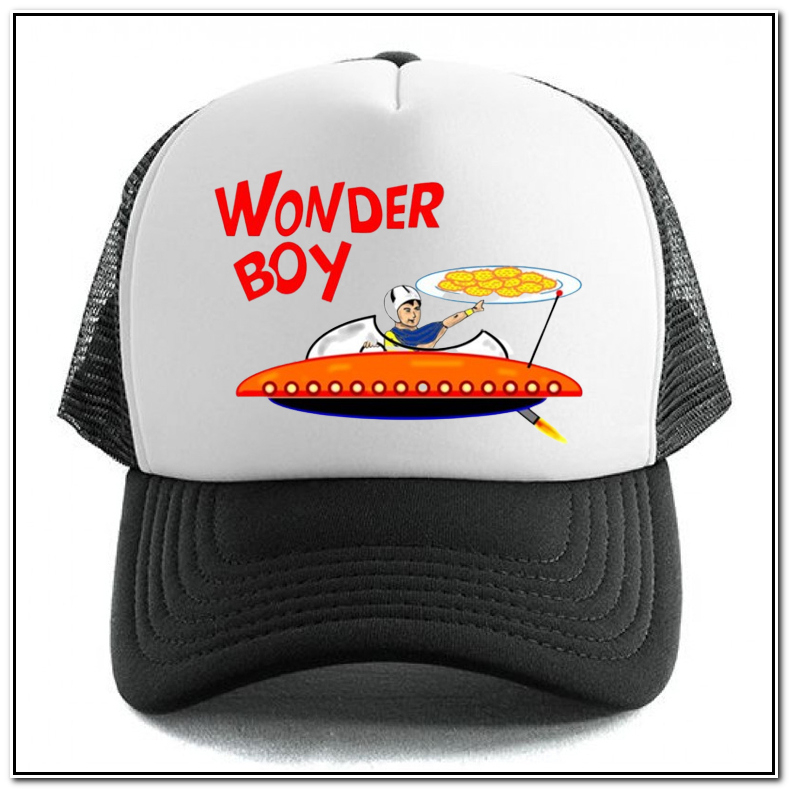 Wonder Boy WonderBOY Cracker Chips Chip Snack Mesh Net Trucker Trucker