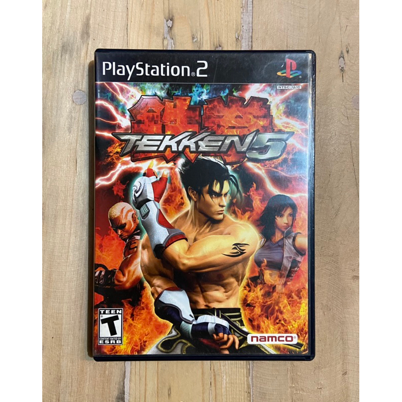 Original Ps2 Tekken 5 Authentic Disc Condition (7.5 10) 