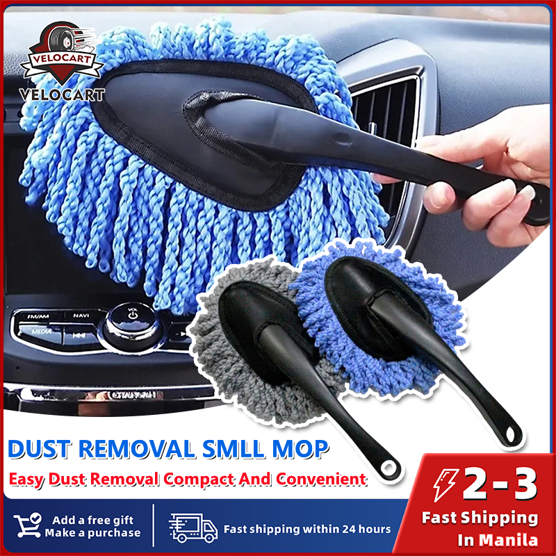 Car Mini Mop Dust Duster Car Wash Cleaning Mop Special Brush Soft
