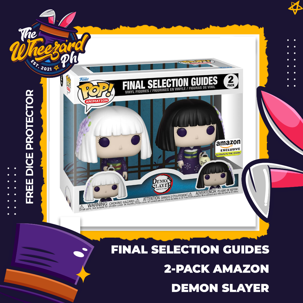 Funko Pop! Animation: Demon Slayer - Final Selection Guides 2-Pack GITD ...