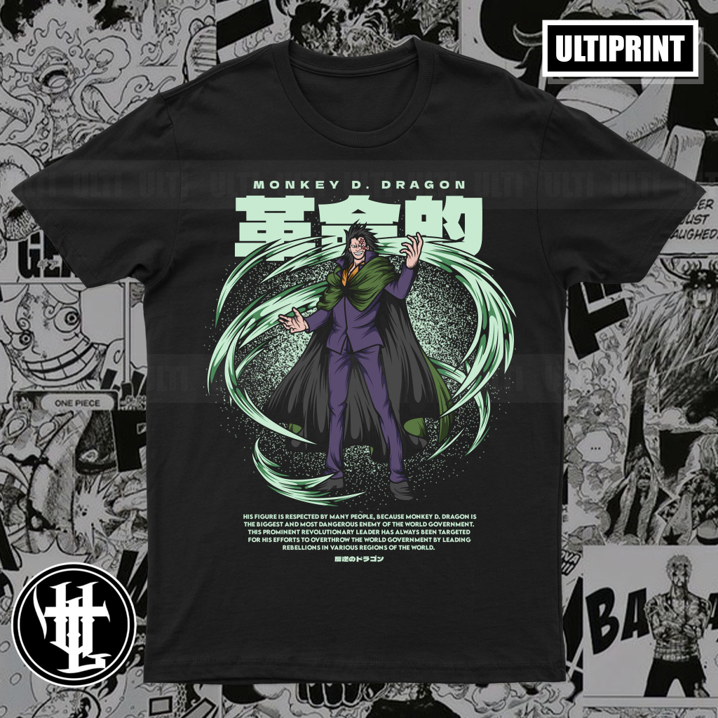 Monkey D. Dragon | One Piece Shirt | OP23 | Shopee Philippines