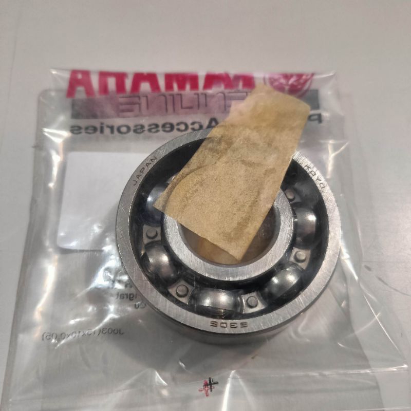 CRANKSHAFT BEARING(PULLEY SIDE)93306305XA(6305)JAPAN GENUINE SNIPER