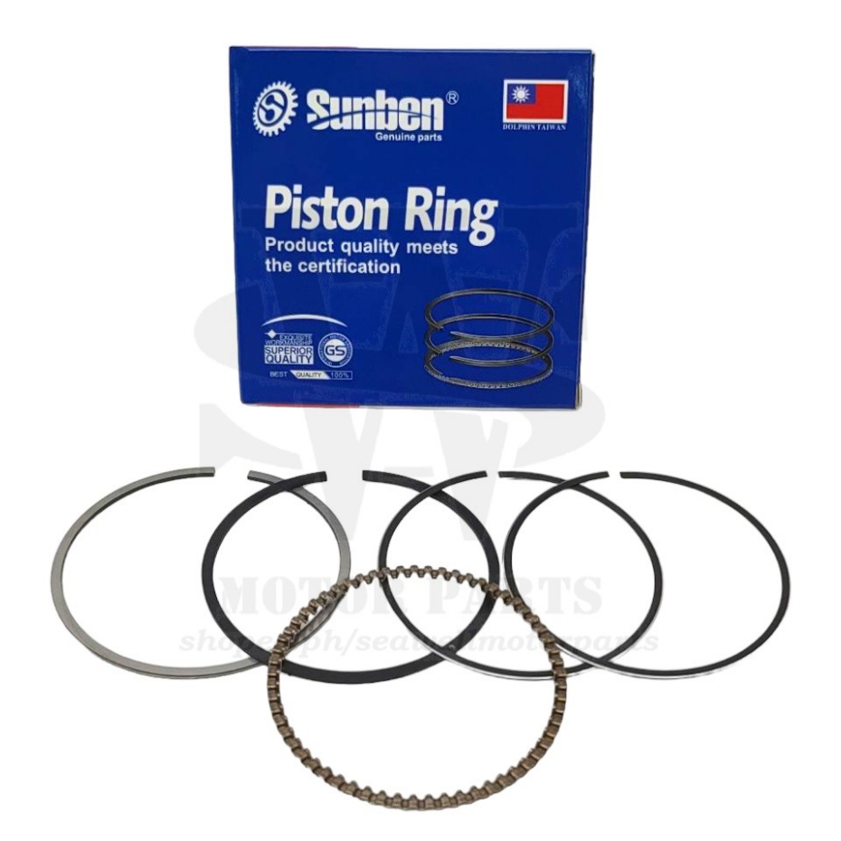 PISTON RING STANDARD SUNBEN FOR XRM110 WAVE125 STX125 LIFAN110