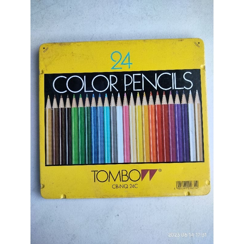 Castle Arts VINCENT VAN GOGH Themed 24 Colored Pencil Set in Tin Box NEW