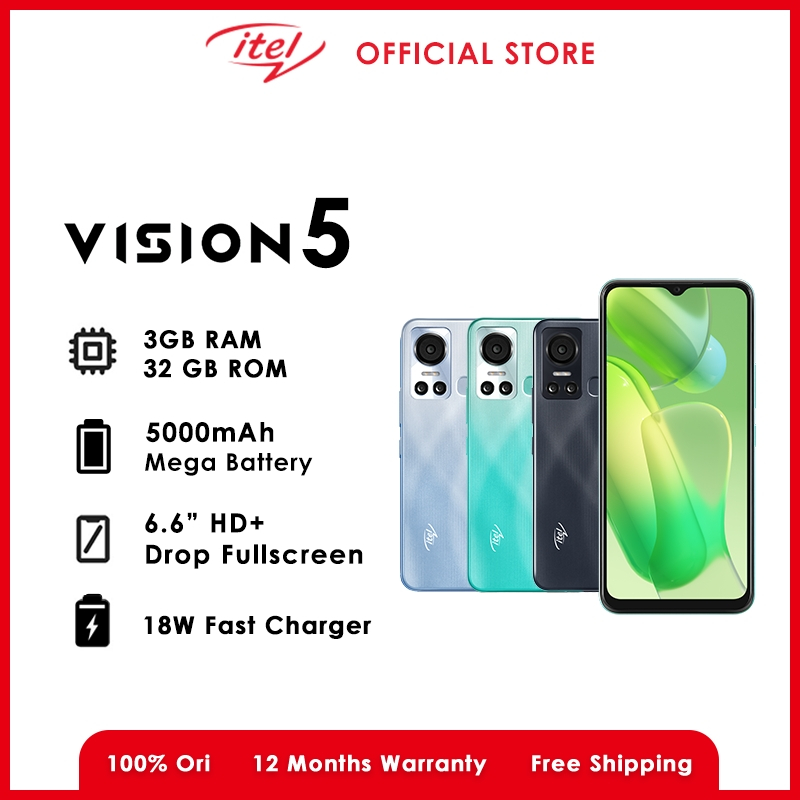 itel Vision 5 (3GB/32GB) | Shopee Philippines