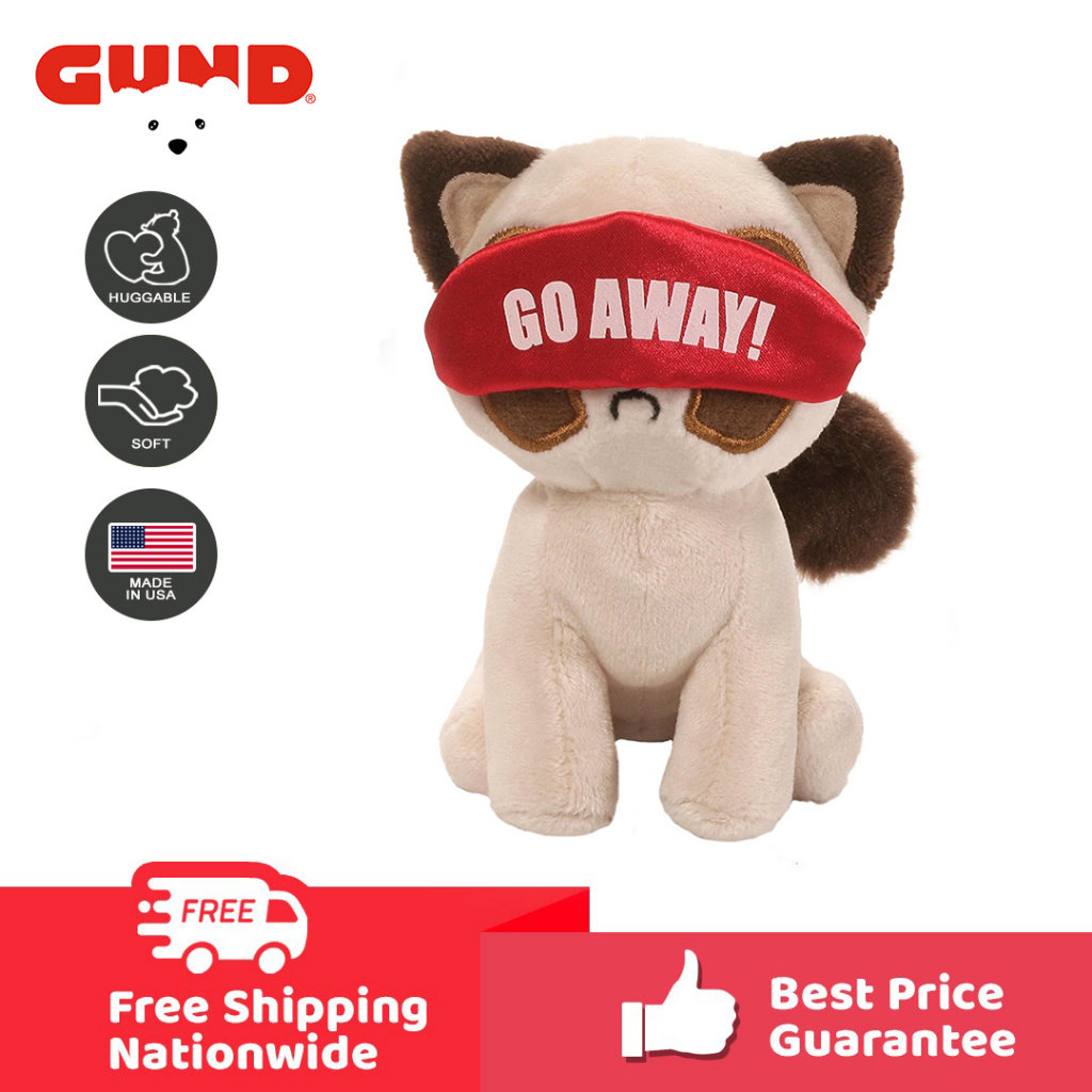 Gund Original Grumpy Cat Box O Grump Nighty Night 4.5 Inches Plush Toy Shopee Philippines