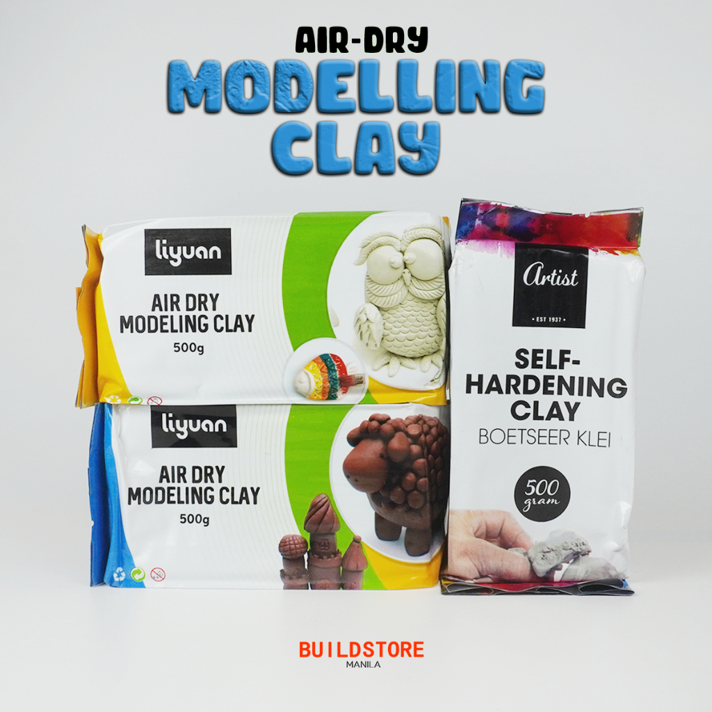 Hard Air Dry Modeling Clay ( Stoney / Cement Finish ) Air Dry Clay