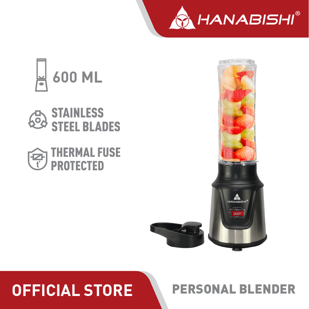 Hanabishi Personal Blender HPB30SS 600 ml Shopee Philippines