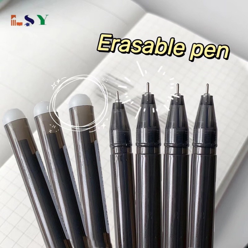 LSY 10pcs/set ballpen set organizer Carbon Pen Gel pen black 0.5mm ...